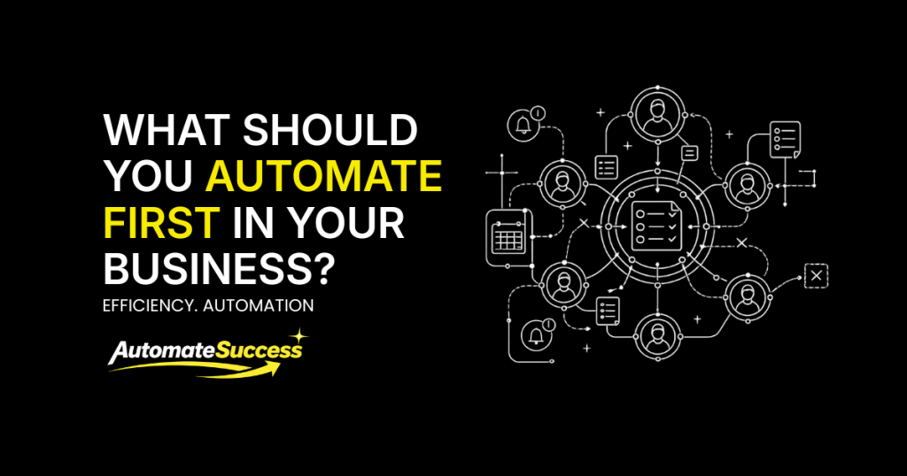What Should You Automate First In Your Business